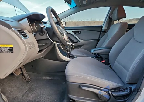 2014 Hyundai Elantra Se из США, поврежденный, VIN KMHDH4AE1EU074471